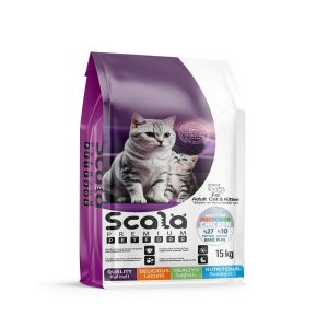 Scala  Basic Plus Yetişkin Kediler için Multicolor 27/10 Tavuklu 15 kg