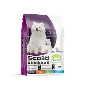Scala Premium  Yetişkin Köpekler için 24/12  Kuzulu 15 kg
