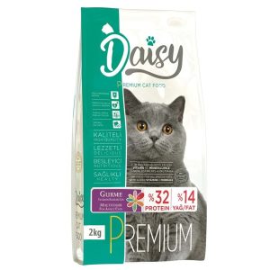 DAISY PREMIUM  YETİŞKİN KEDİ MAMASI  MULTICOLOR 32/14 TAVUKLU | 12-2 kg