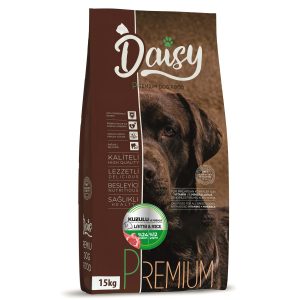 DAISY PREMIUM  YETİŞKİN KÖPEK MAMASI  24/12 KUZULU | 15 - 3 kg