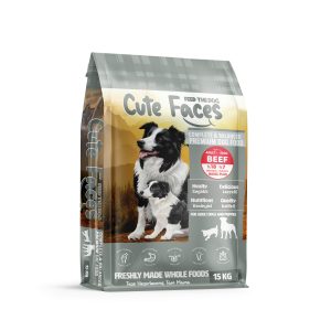 Cute Faces Yetişkin Köpek Maması 18/7 Sığır Etli 15 kg